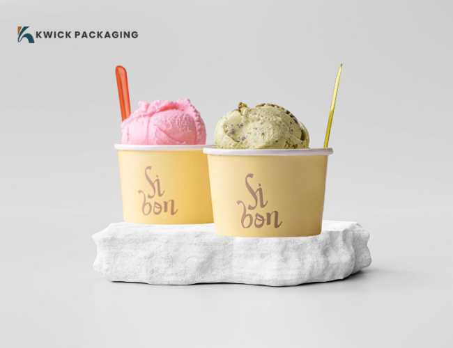 Branded Ice Cream Cups